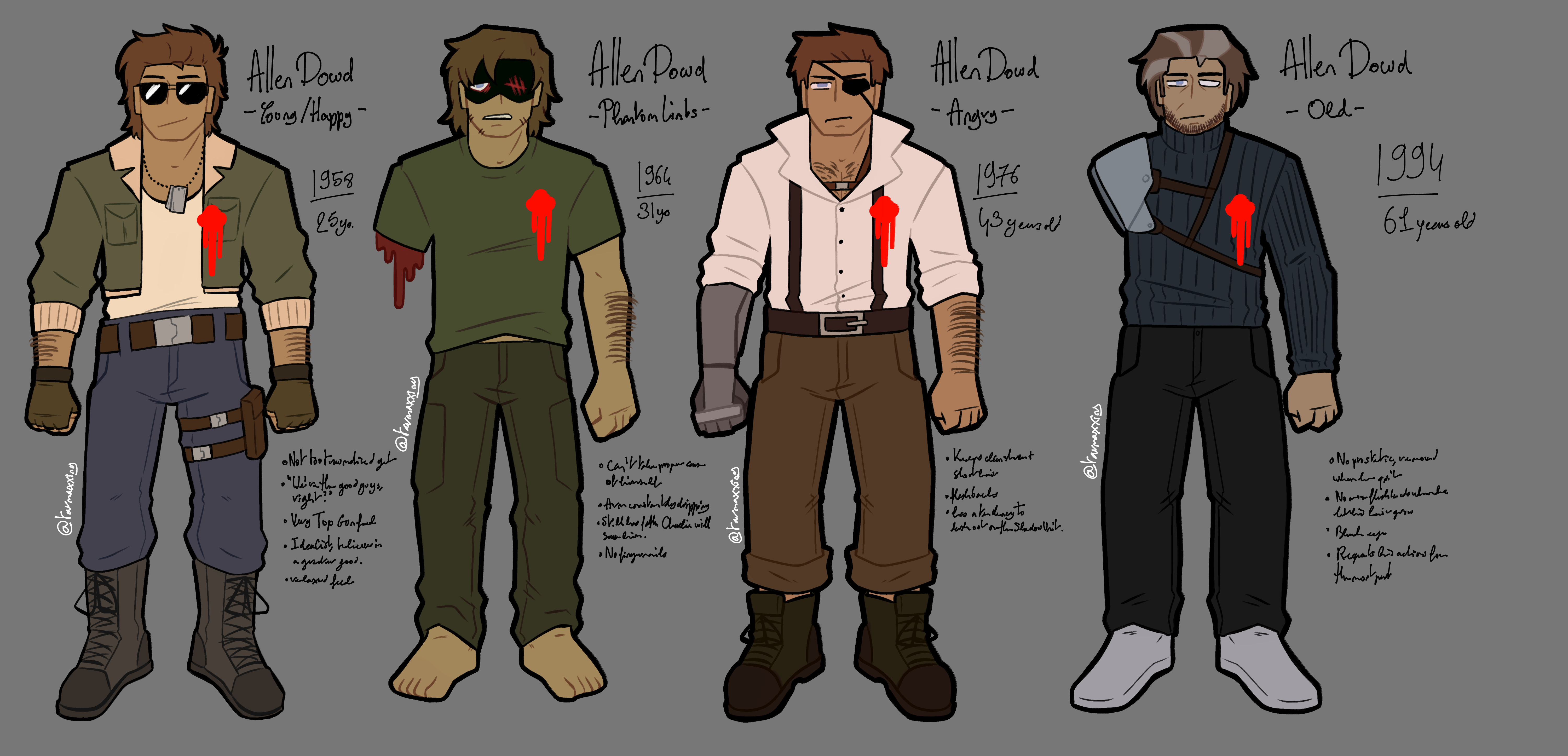 Designs of the Ghosts