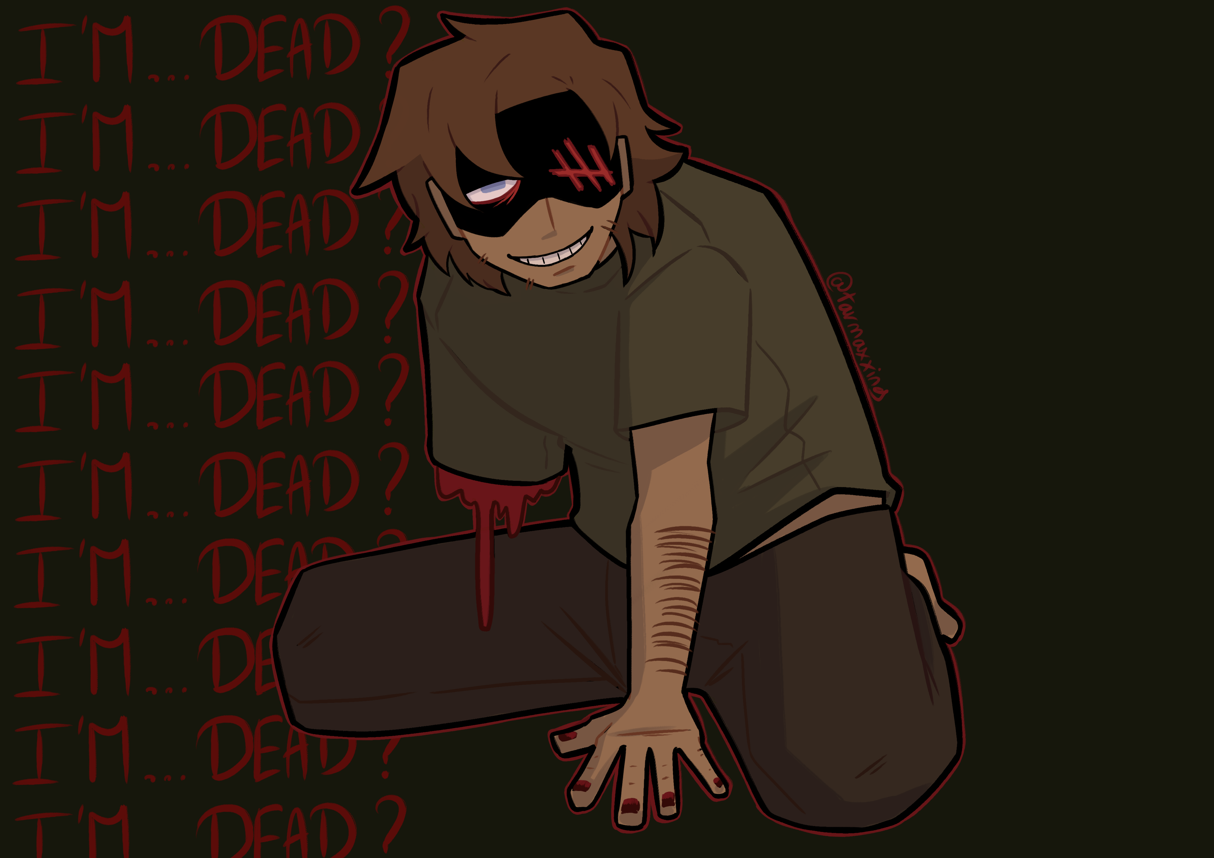 Character Art of Hurt!Allen